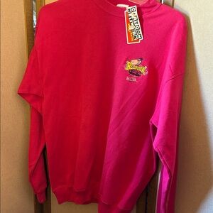 Cartoon Network bedrock Fuchsia Crewneck sweatshirt xl NWT
